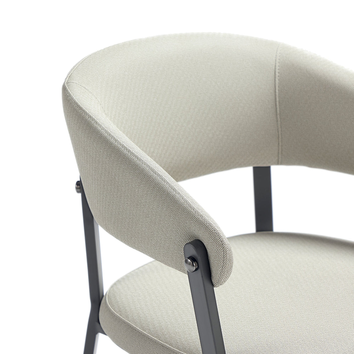 Belle Dining Chair in Oatmeal by Manhattan Comfort at Eve Furniture