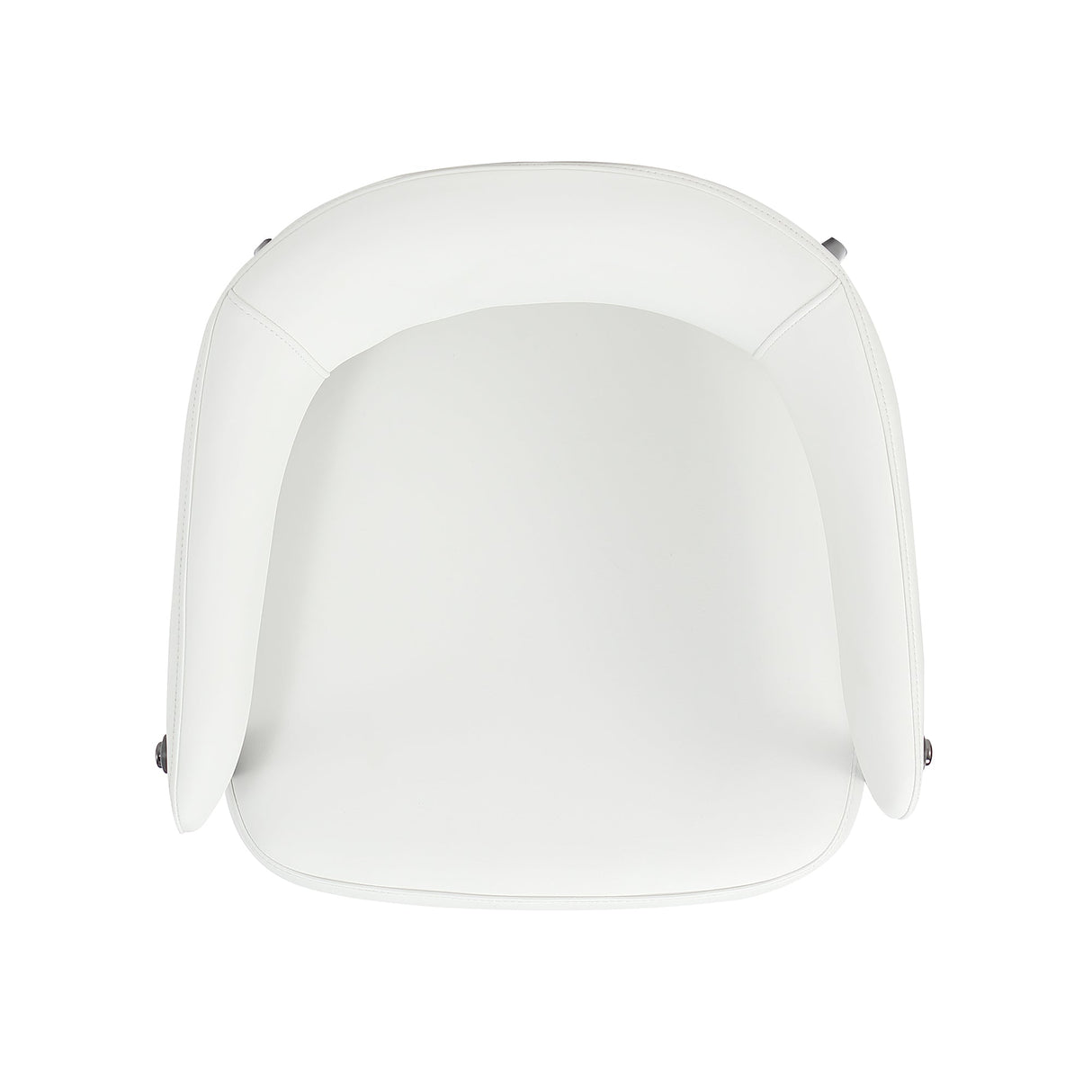 Belle Dining Chair in White by Manhattan Comfort at Eve Furniture