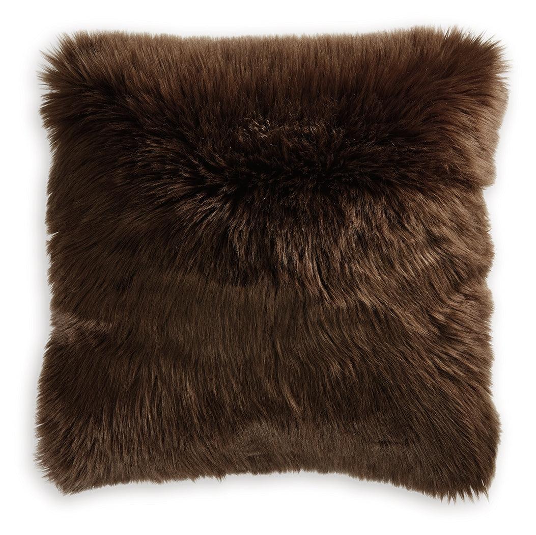 Bellethrone Brown Pillow by Ashley at Eve Furniture