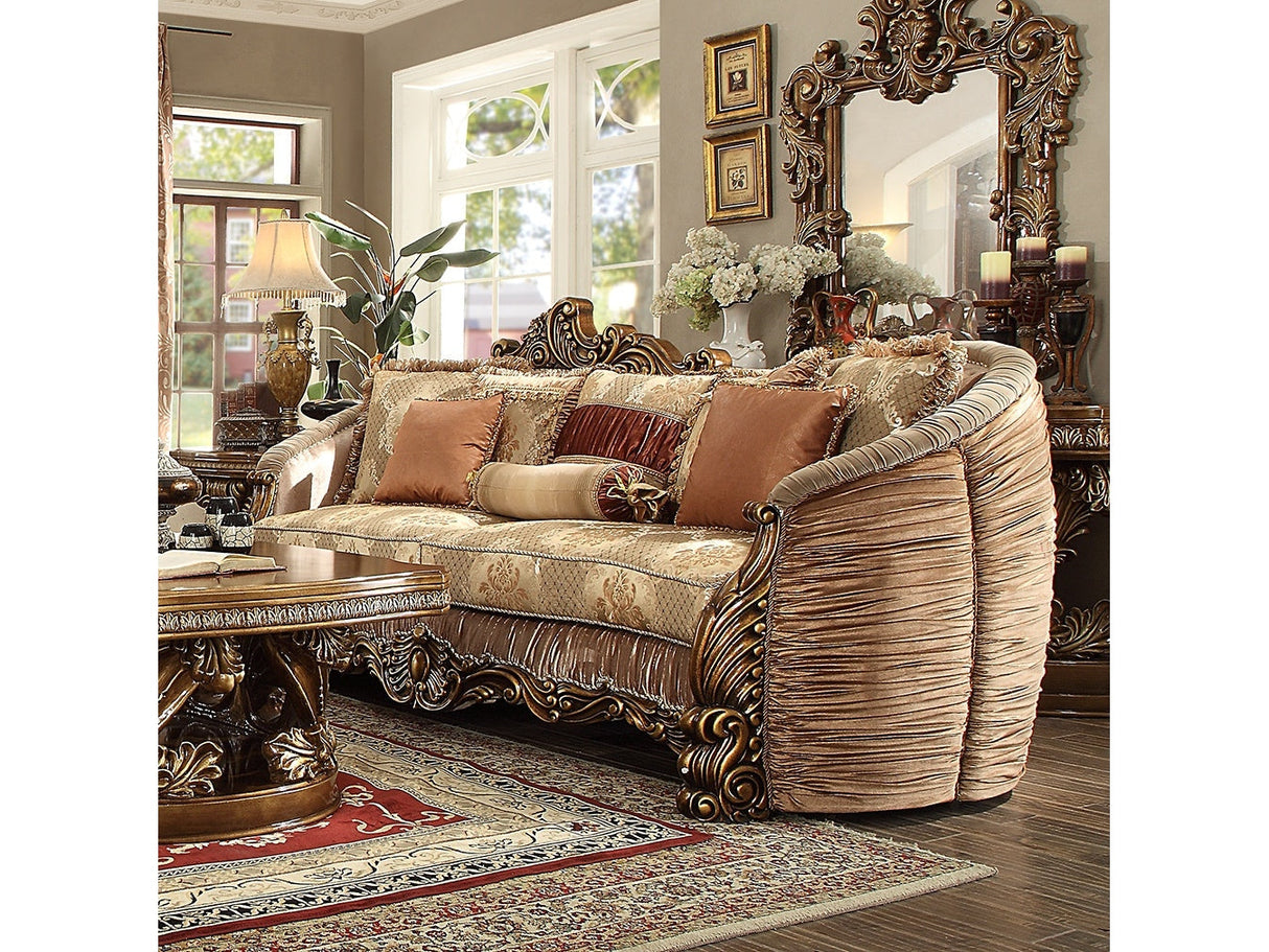 Bellona Antique Brown Sofa by Homey Design at Eve Furniture
