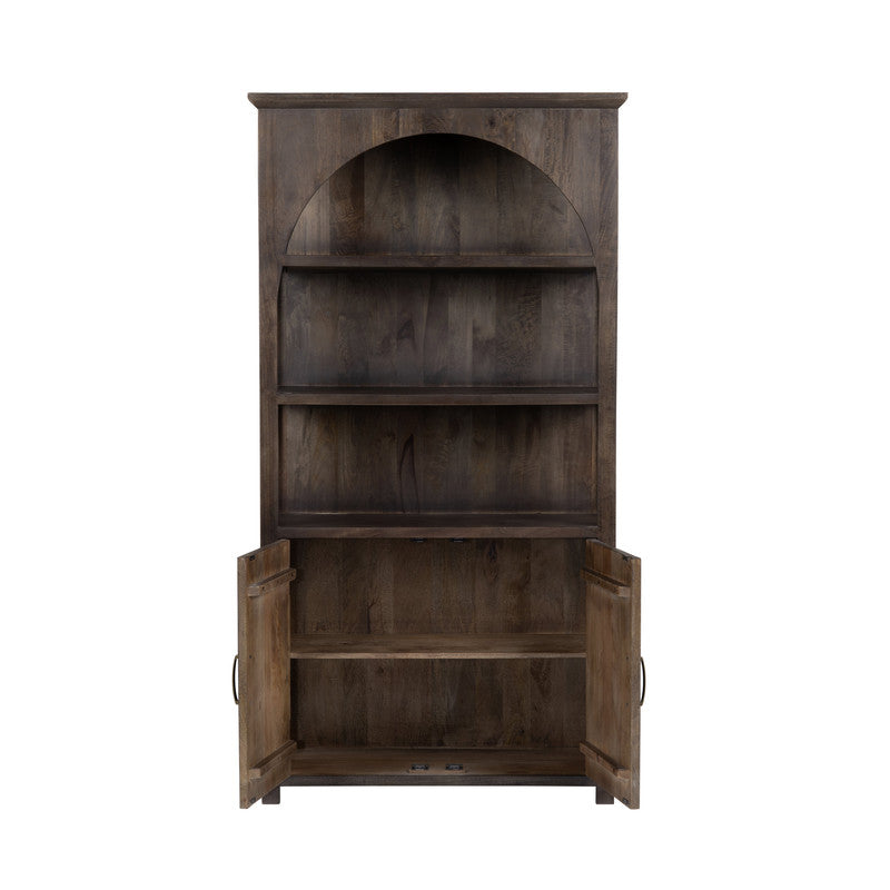 Belmont Brown Bookcase by Crestview at Eve Furniture