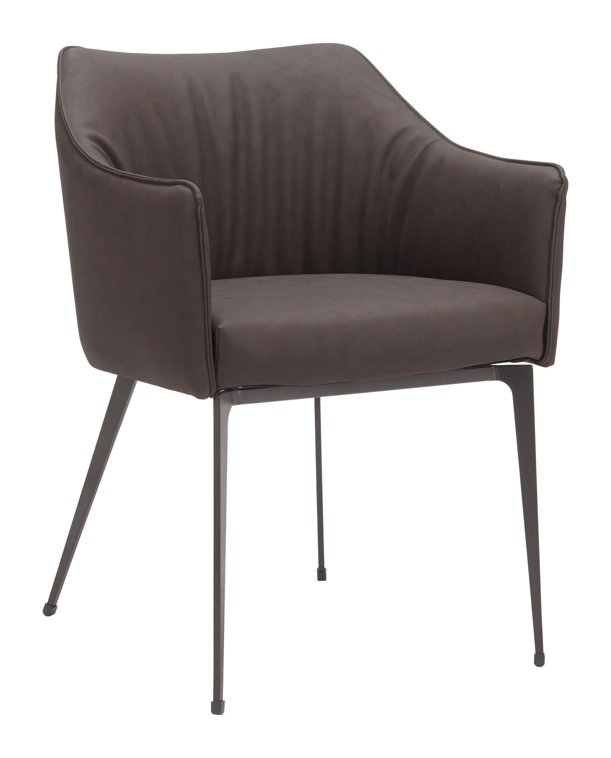Belmont Brown Dining Chair by Zuomod at Eve Furniture