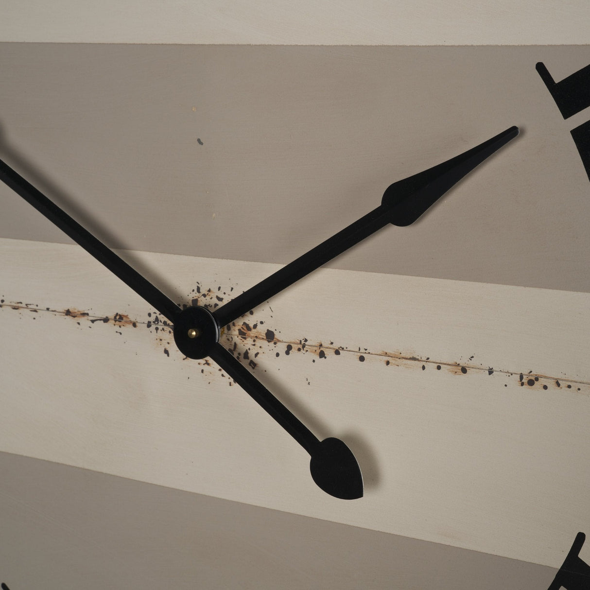 Belton Round Oversize Farmhouse Wall Clock by Mercana at Eve Furniture