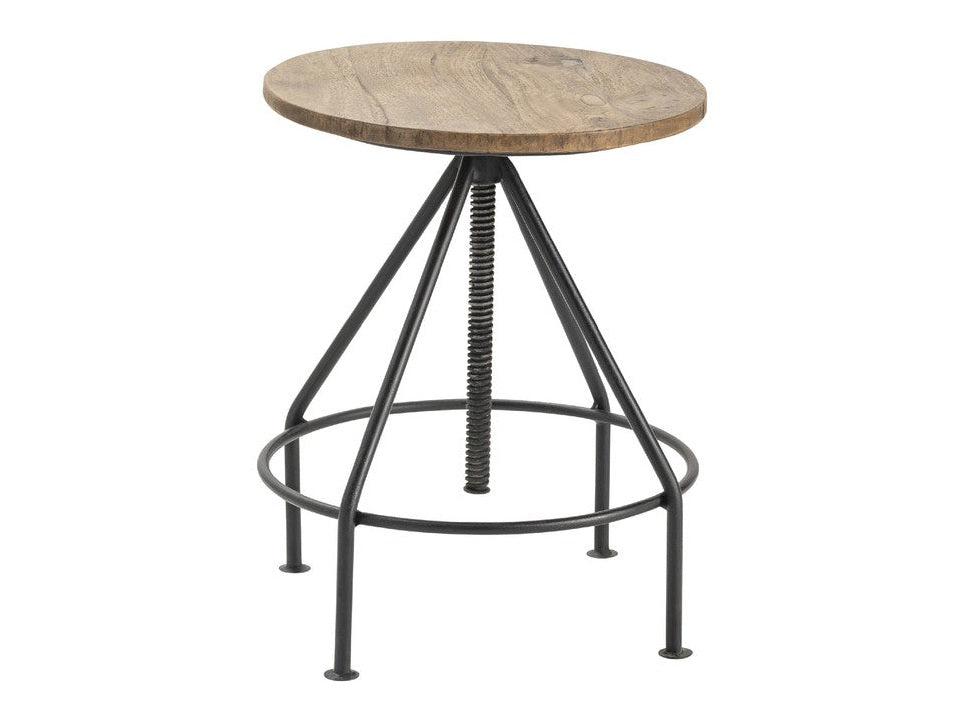 Bengal Manor Brown/Black Bar Stool by Crestview at Eve Furniture