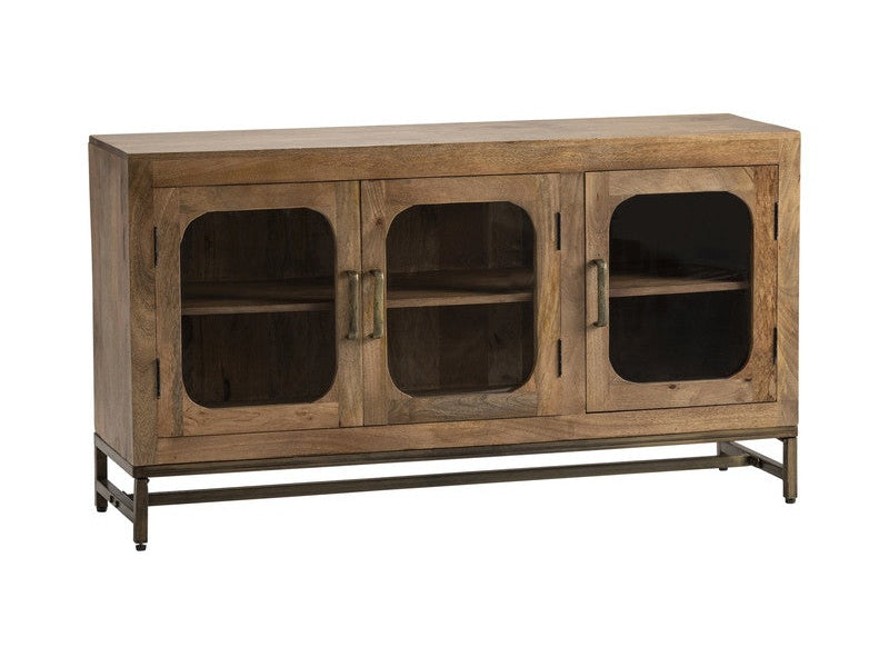 Bengal Manor Brown/Gold Sideboard by Crestview at Eve Furniture