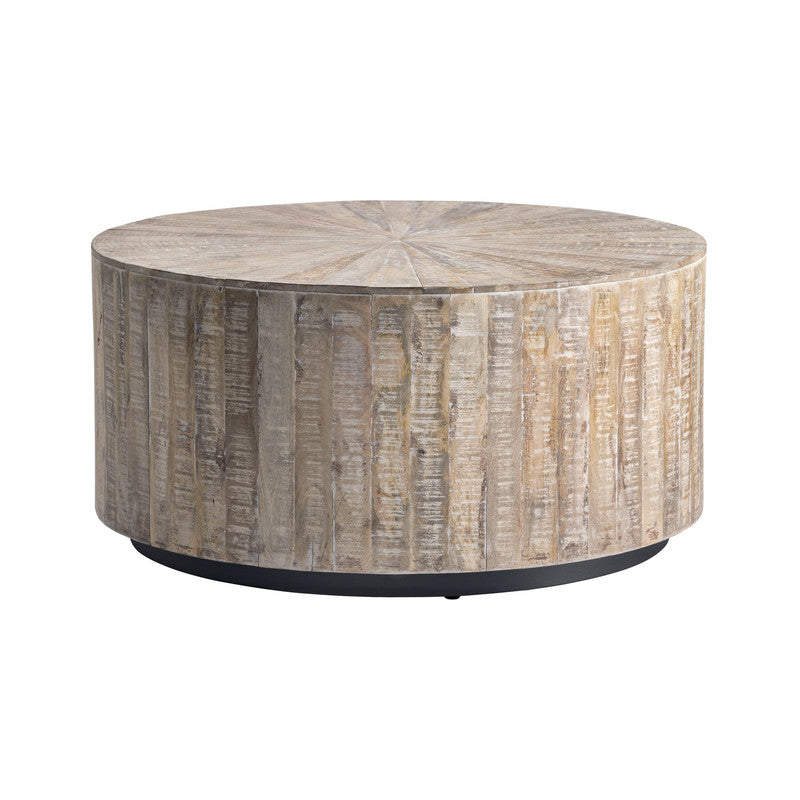 Bengal Manor Brown/White Cocktail Table by Crestview at Eve Furniture
