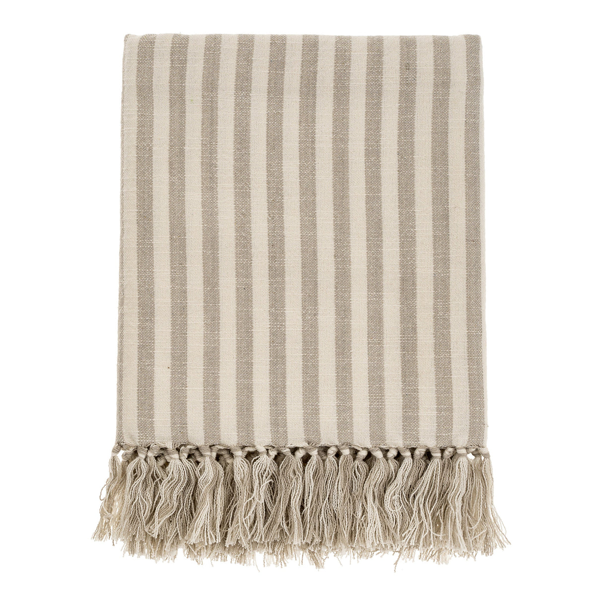 Bengal Stripe Hammam Bath Towel, Stone, Set of 2 by Mercana at Eve Furniture