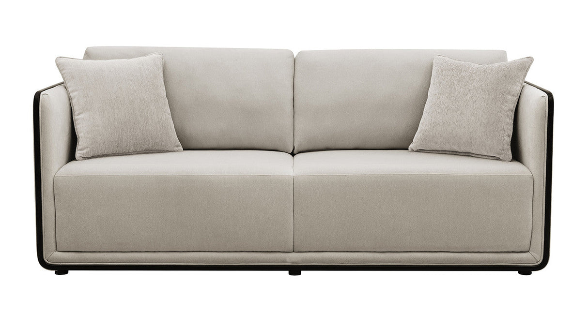 Benilde Taupe Sofa by Furniture of America at Eve Furniture