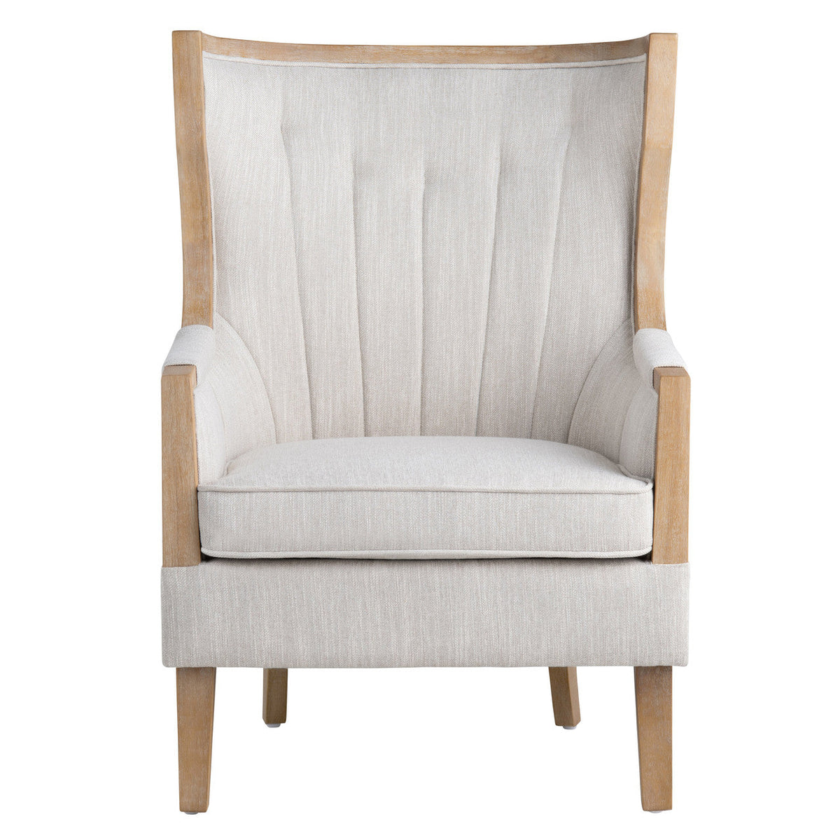 Bennett Beige/Tan Accent Chair by Crestview at Eve Furniture