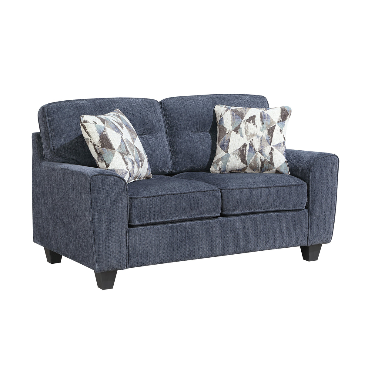 Bennett Blue Living Room Set by Homelegance at Eve Furniture