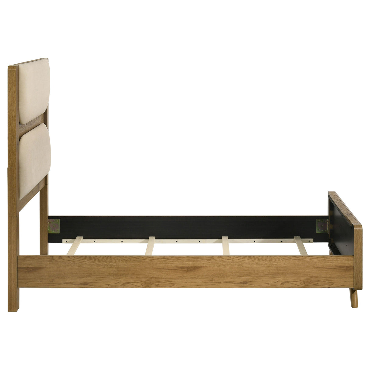 Bennett Light Oak / Cream Twin Bed by Coaster at Eve Furniture
