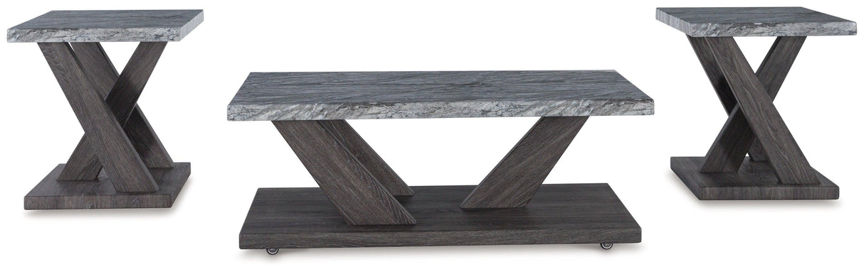 Bensonale Brown/Gray Table by Ashley at Eve Furniture