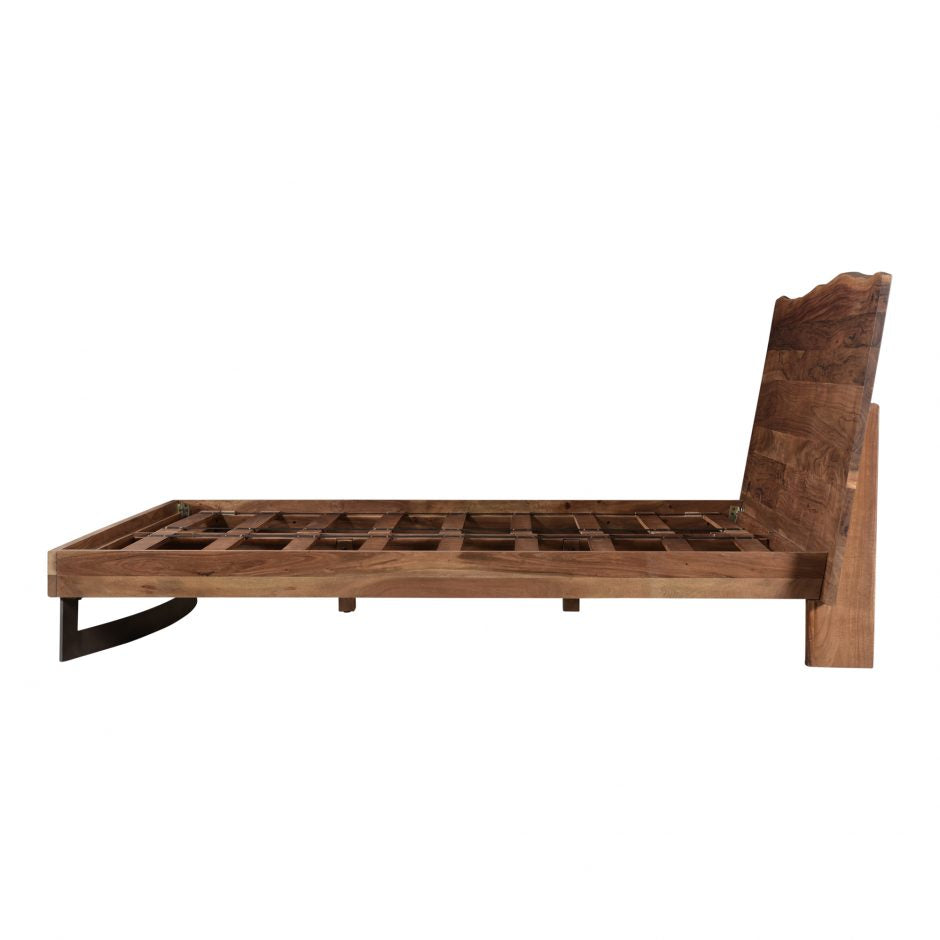 Bent Bed - Brown by Moe's Home at Eve Furniture