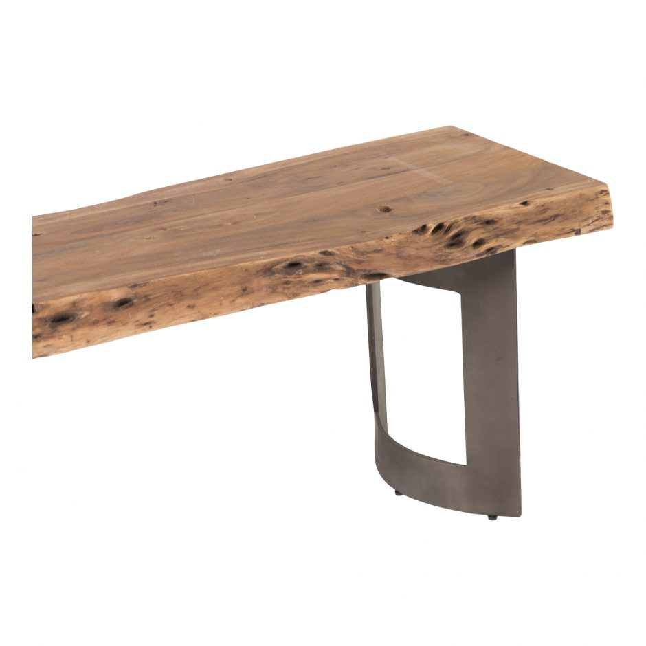 Bent Bench - Brown by Moe's Home at Eve Furniture
