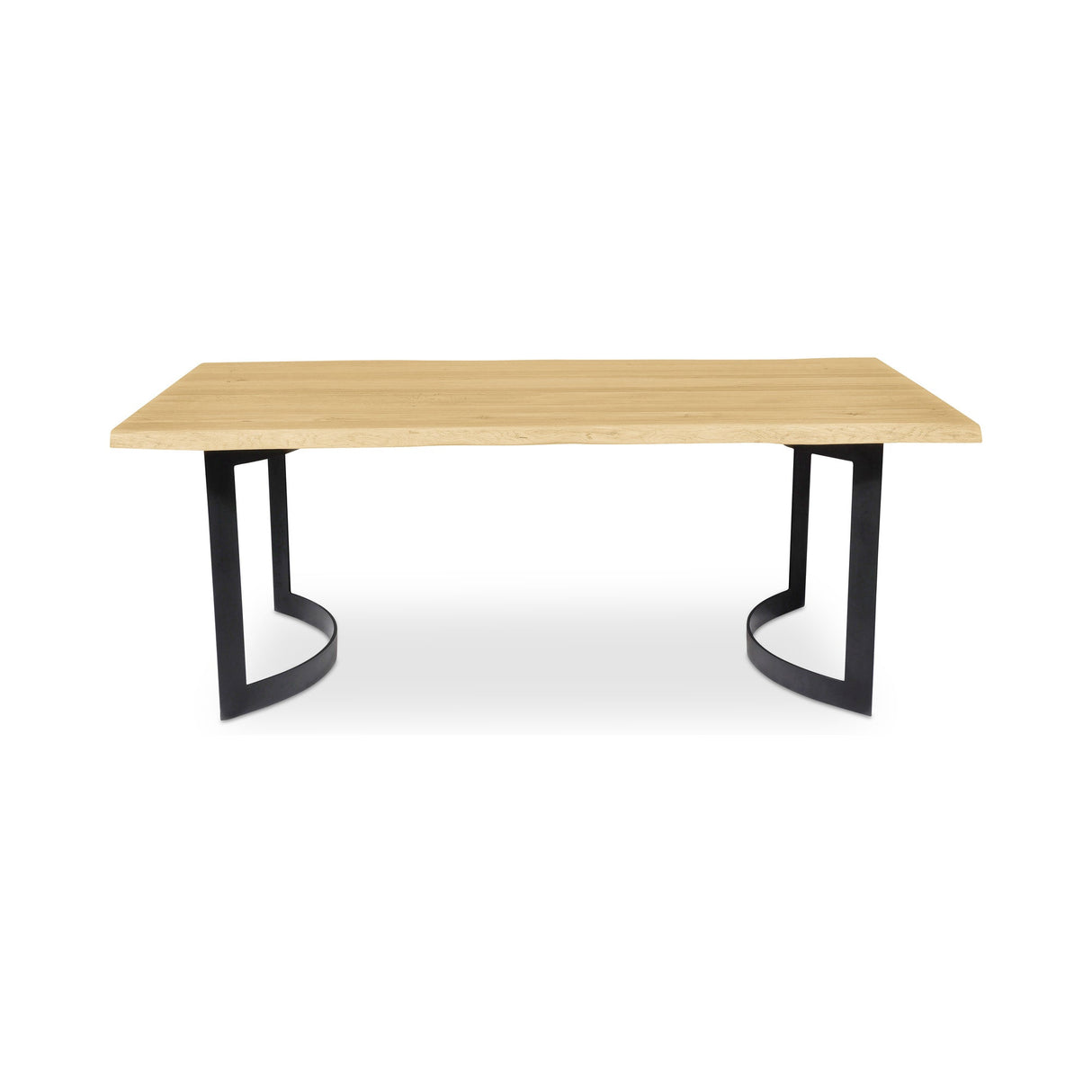 Bent Natural Oak Extra Small Dining Table by Moe's Home at Eve Furniture