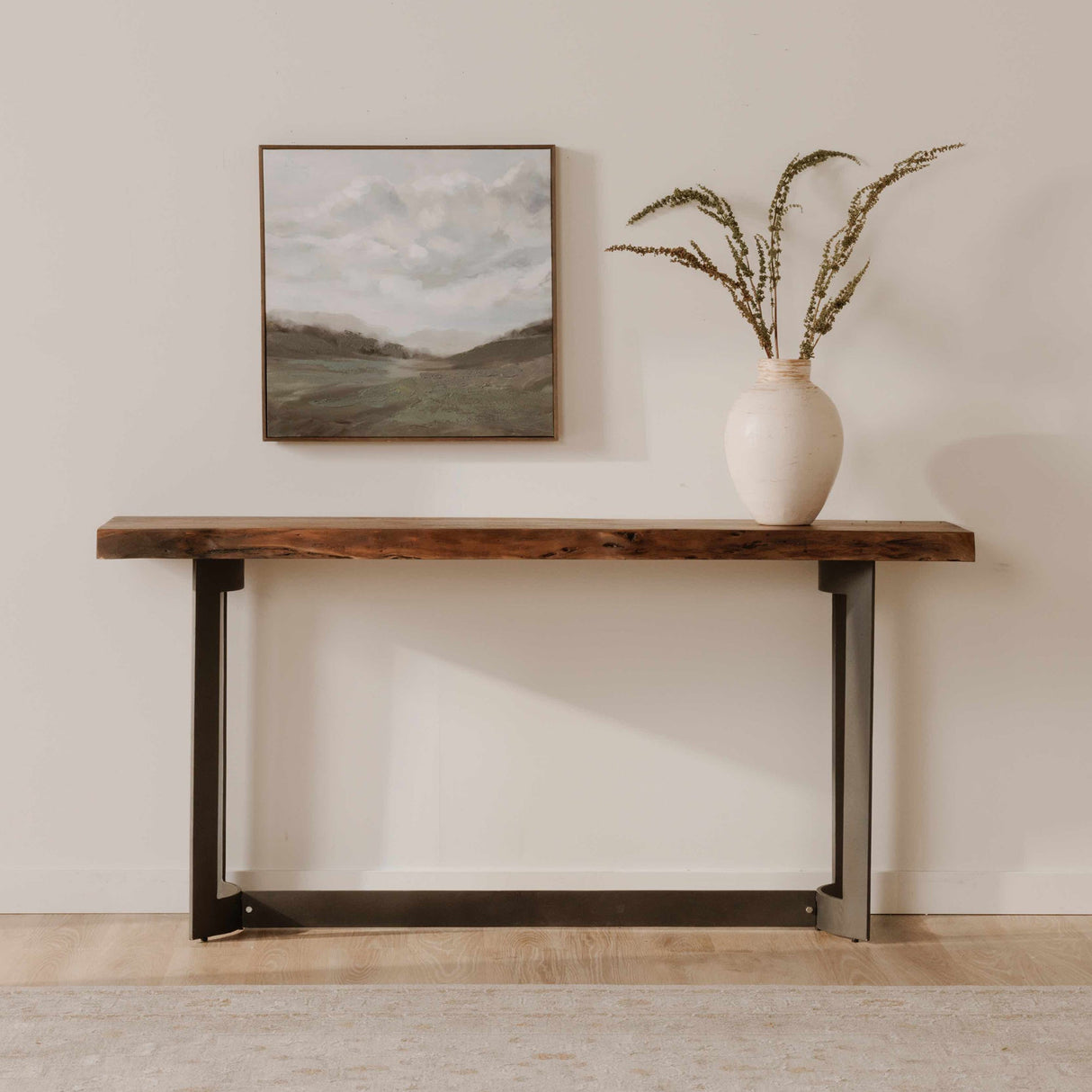 Bent Natural Table Console by MOES at Eve Furniture