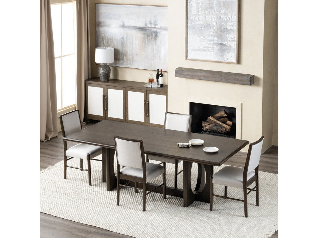 Bentley Brown Rectangle Dining Table by Crestview at Eve Furniture