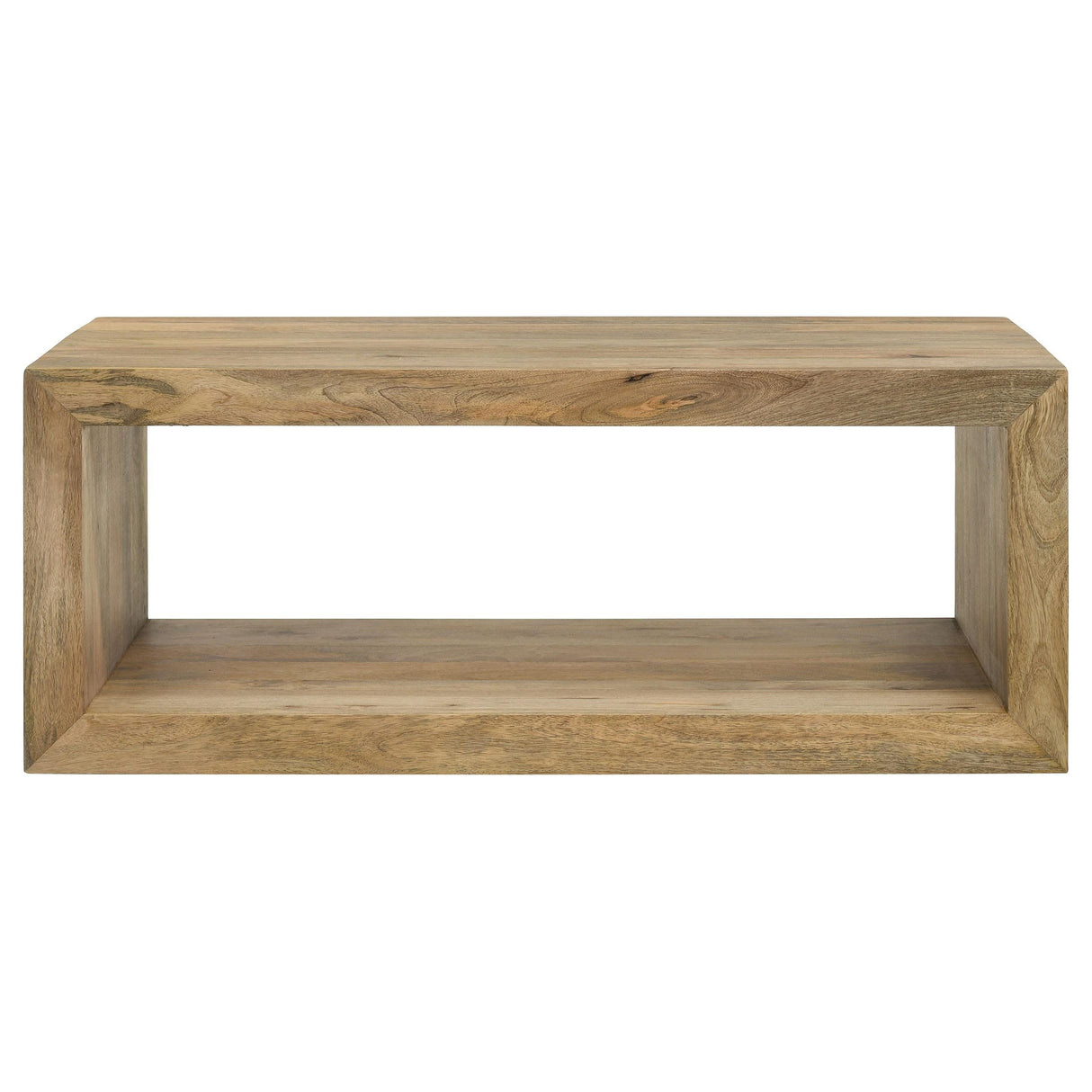 Benton Natural 2-Piece Solid Mango Coffee and End Table Set by Coaster at Eve Furniture