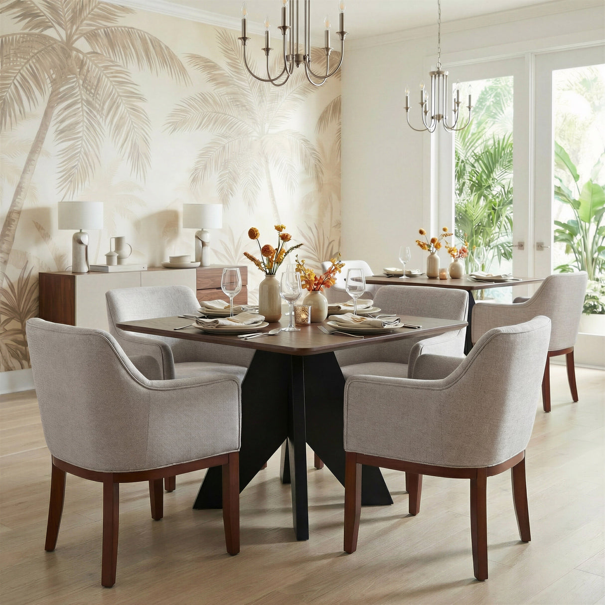 Berbera Gray Dining Chair by Zuomod at Eve Furniture
