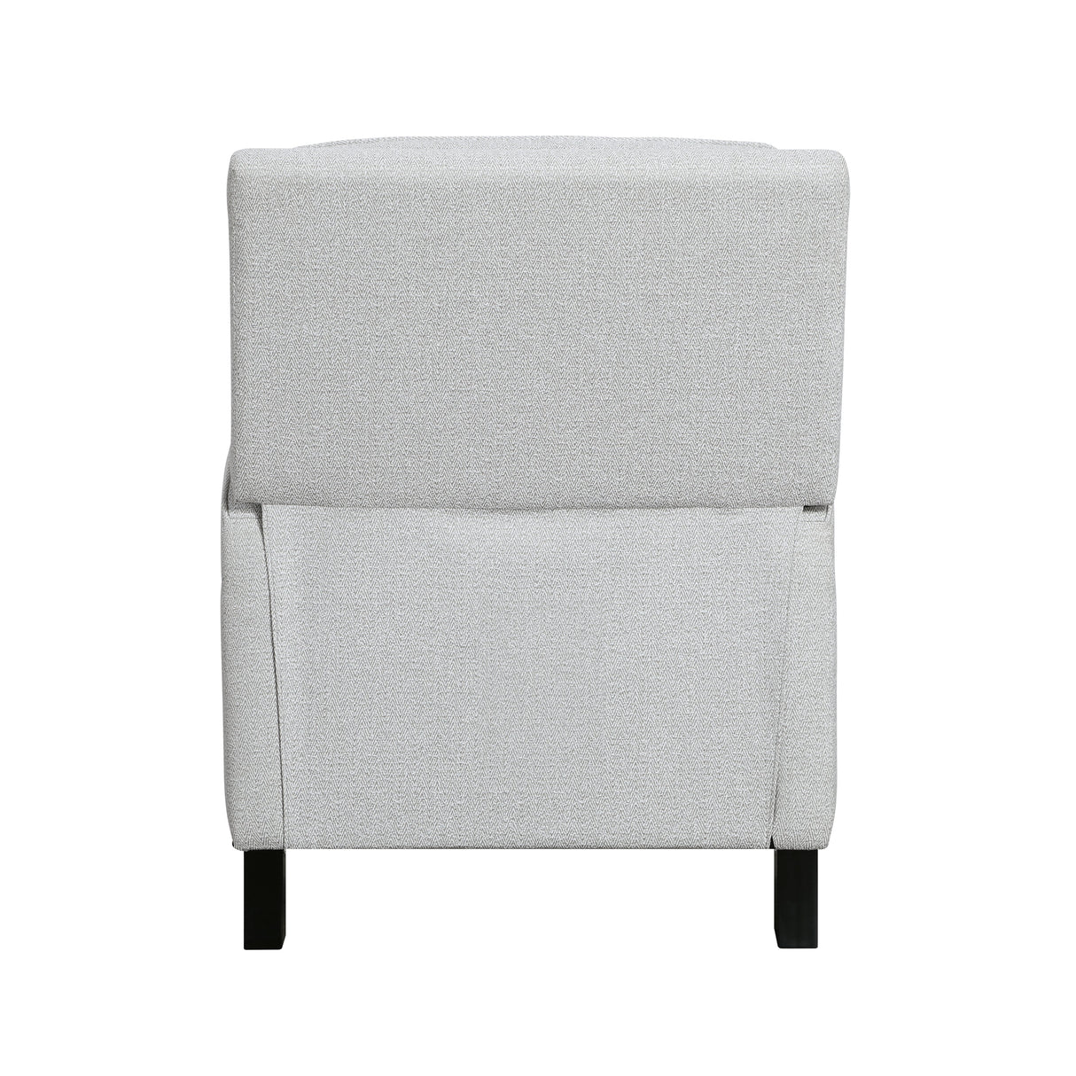Berenson Gray Push Back Reclining Chair by Homelegance at Eve Furniture
