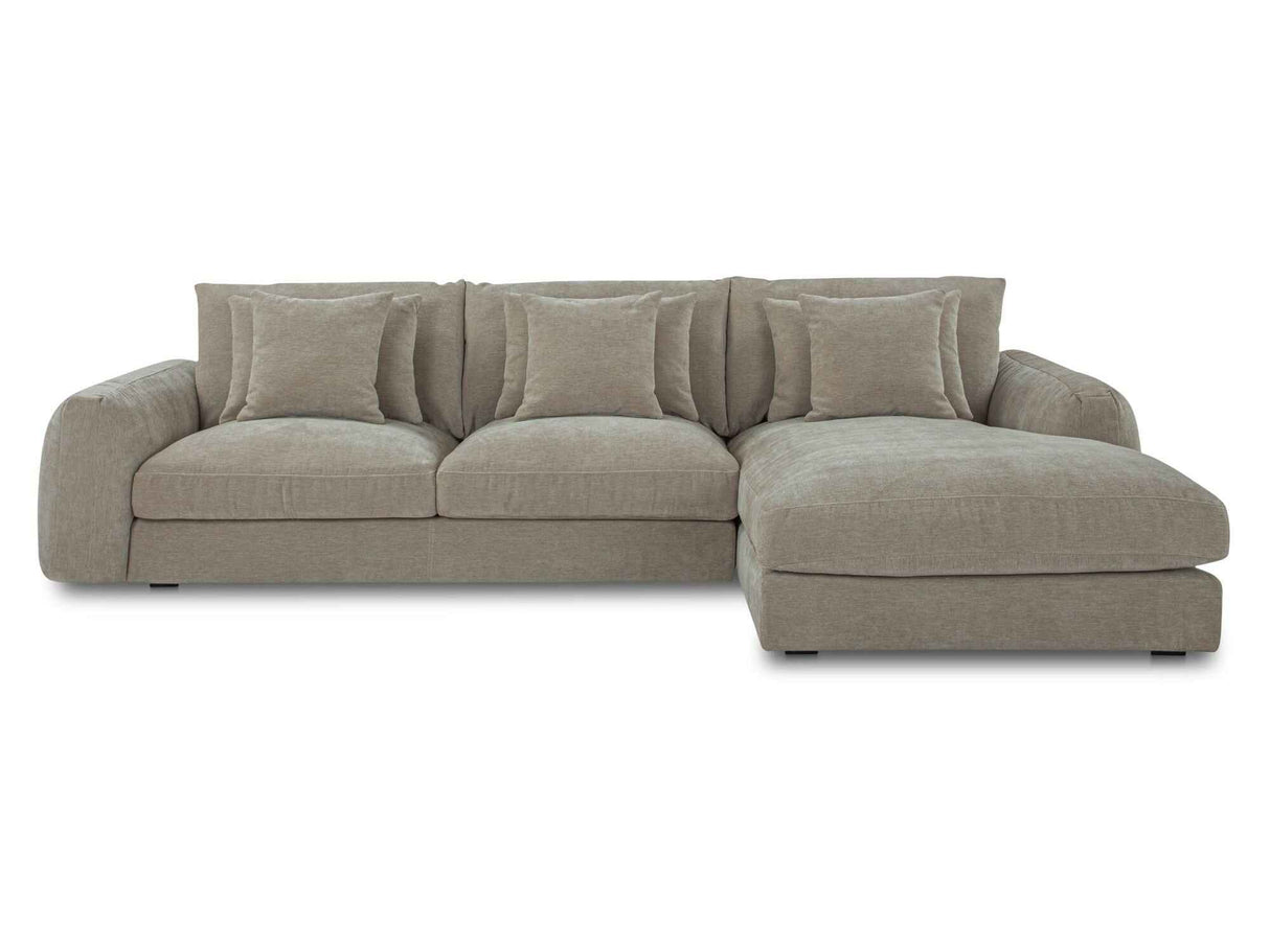 Berga Pebble Right Sectional by Moe's Home at Eve Furniture