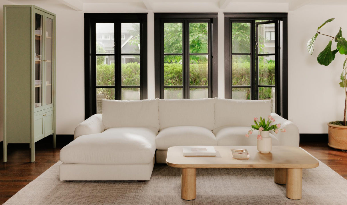 Berga Sectiona Oat by Moe's Home at Eve Furniture