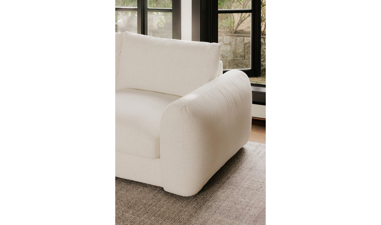 Berga Sectiona Oat by Moe's Home at Eve Furniture