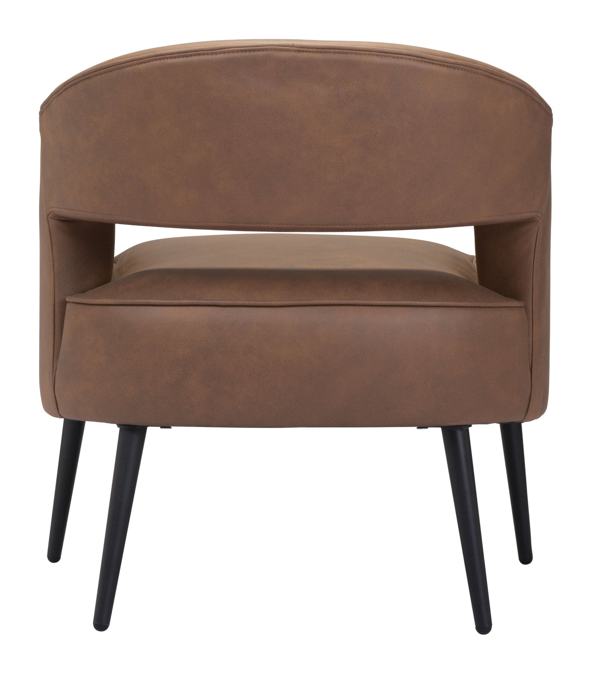 Berkeley Vintage Brown Accent Chair by Zuomod at Eve Furniture