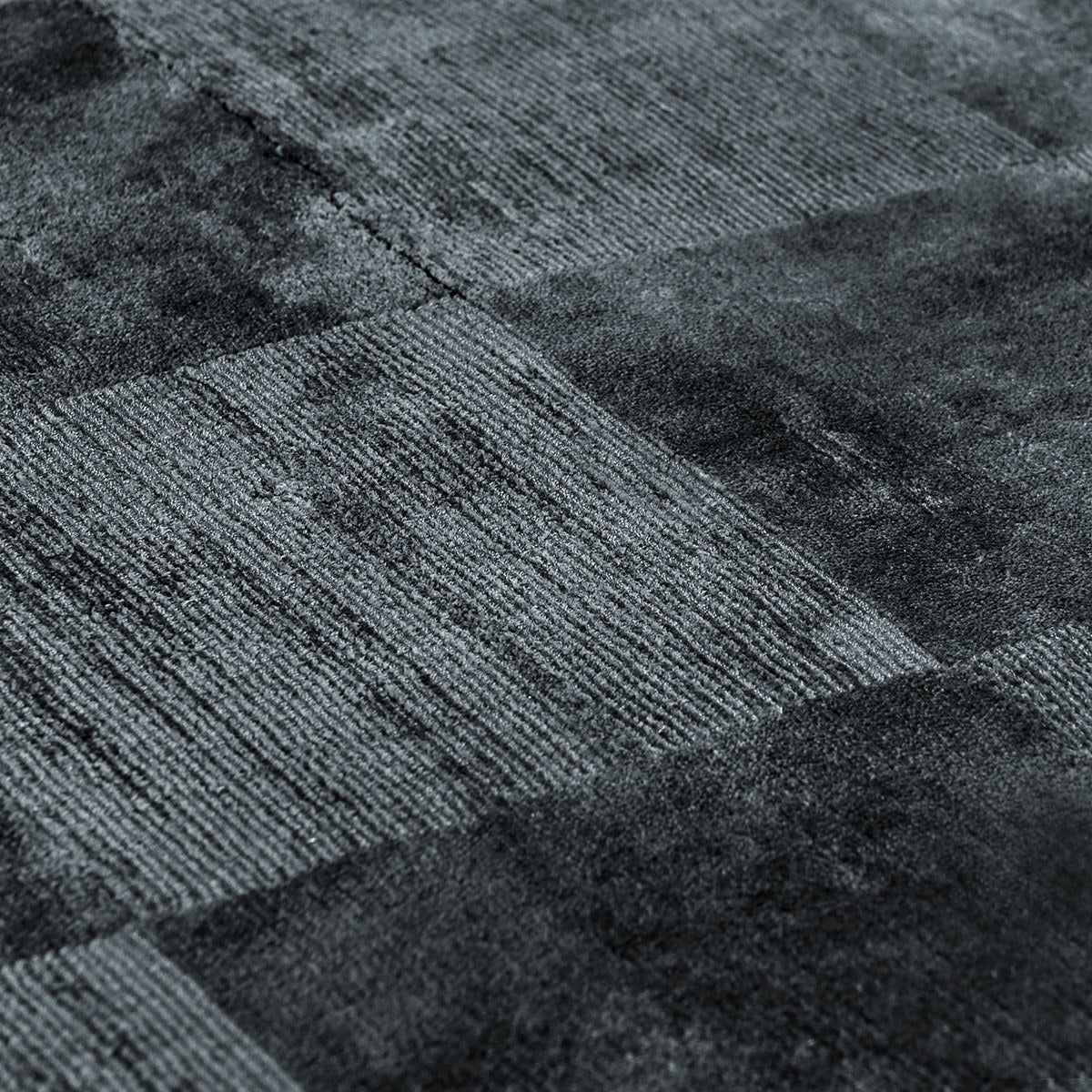 Berlin Check Ink Blue Rug by Classic Home at Eve Furniture