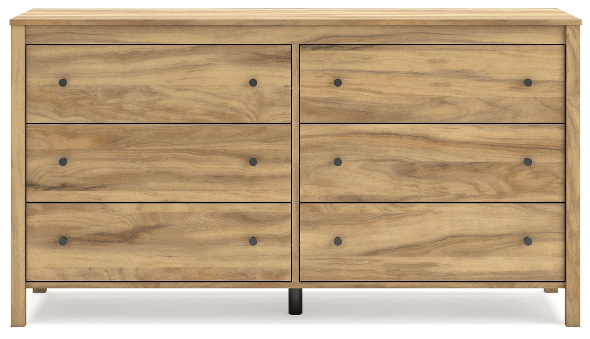 Bermacy Light Brown Dresser by Ashley at Eve Furniture