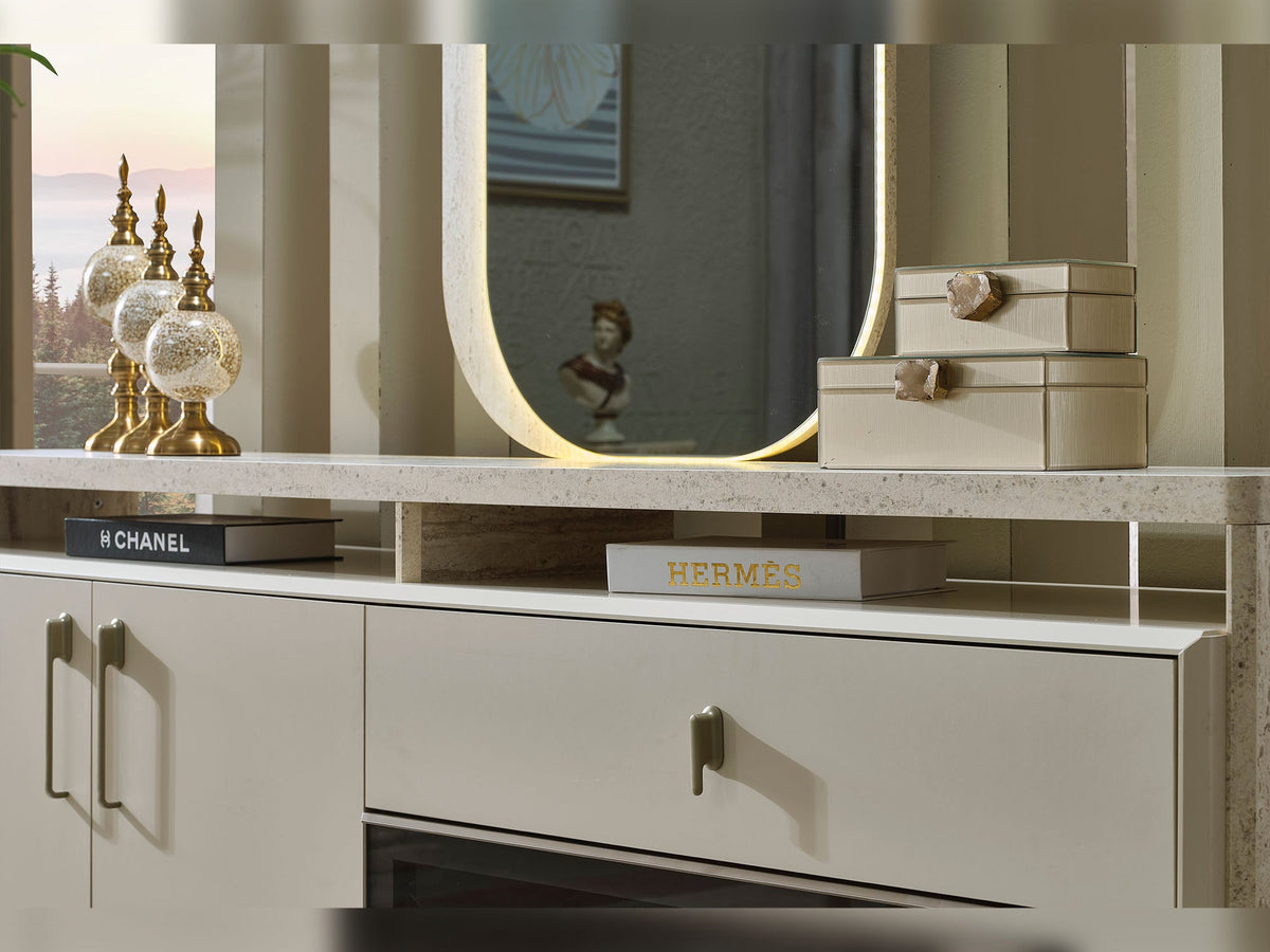 Bern Consol With Mirror