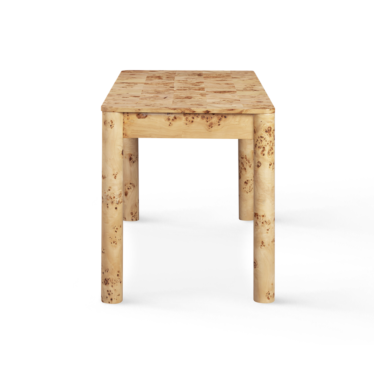 Berri 60" Natural Burl 3-Drawer Work Desk by TOV Furniture at Eve Furniture