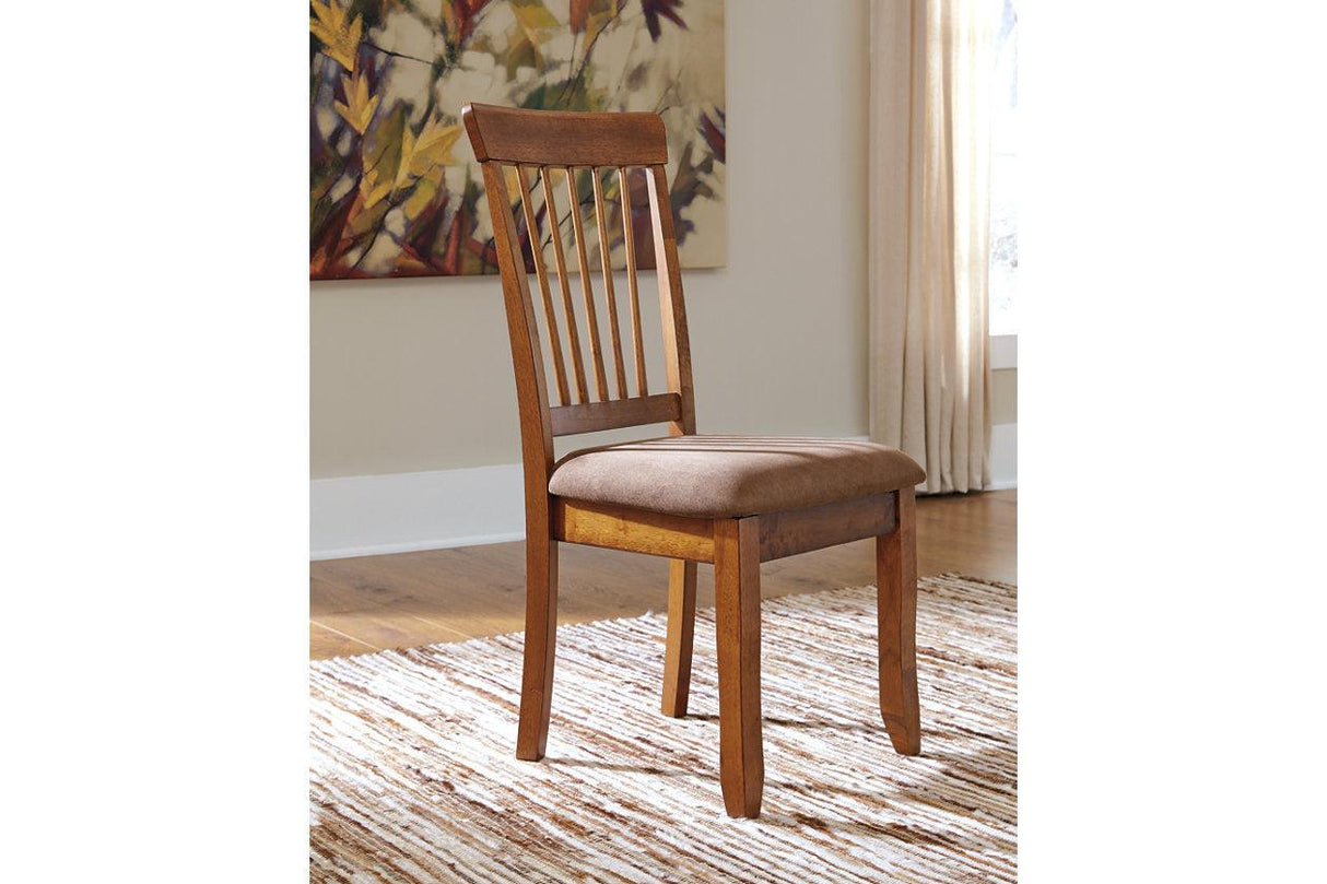 Berringer Rustic Brown Dining Chair, Set of 2 by Ashley at Eve Furniture