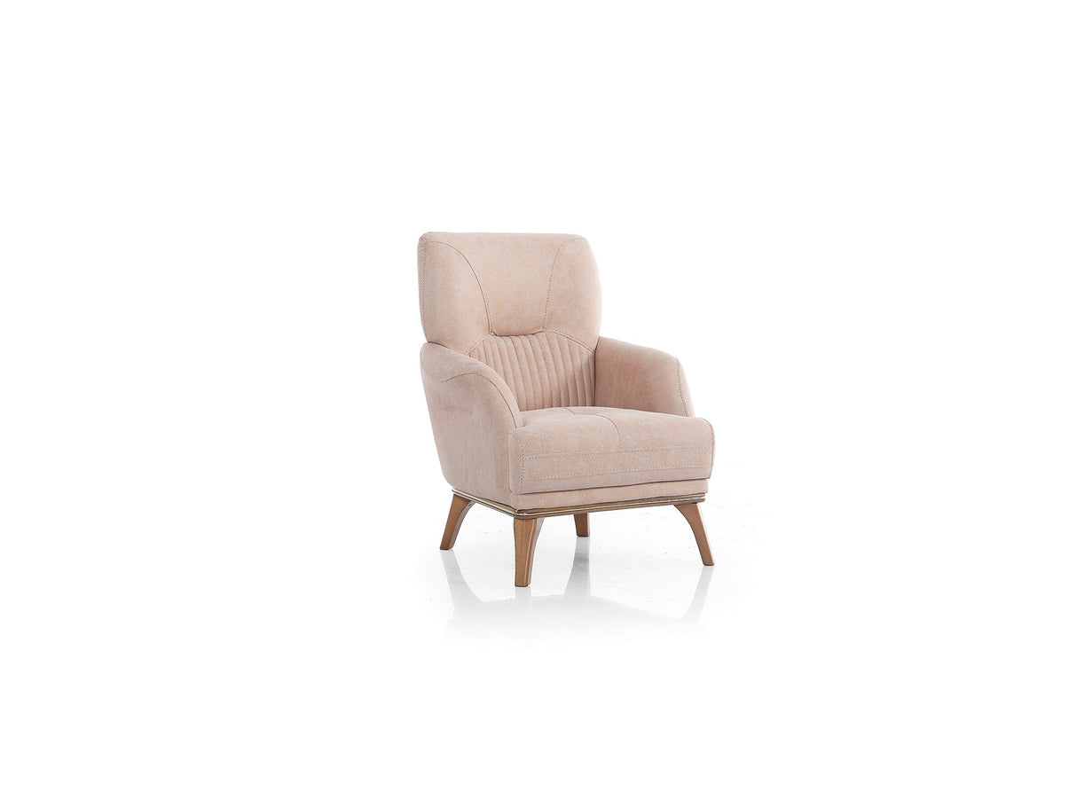 Beta Chair Beige by Furnia at Eve Furniture