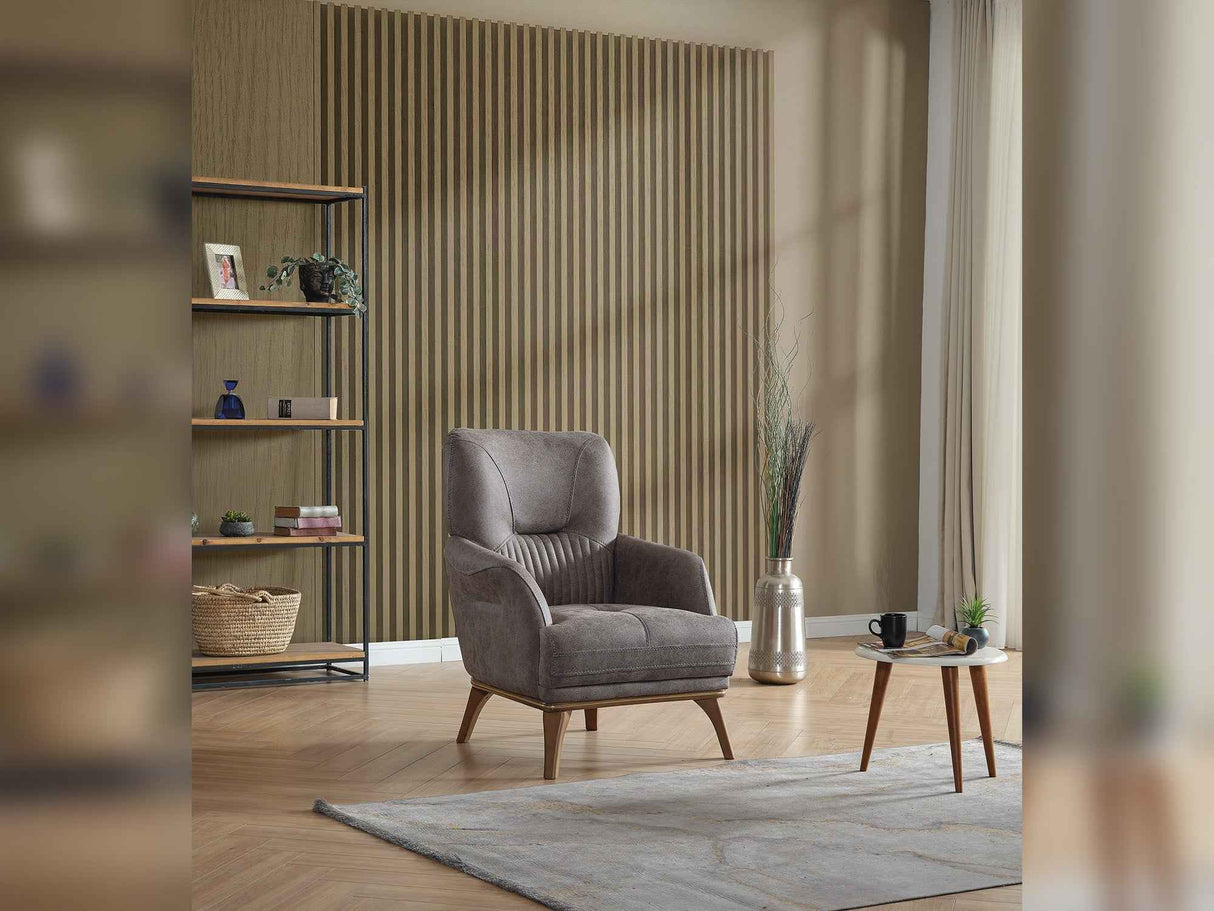 Beta Chair Fume by Furnia at Eve Furniture
