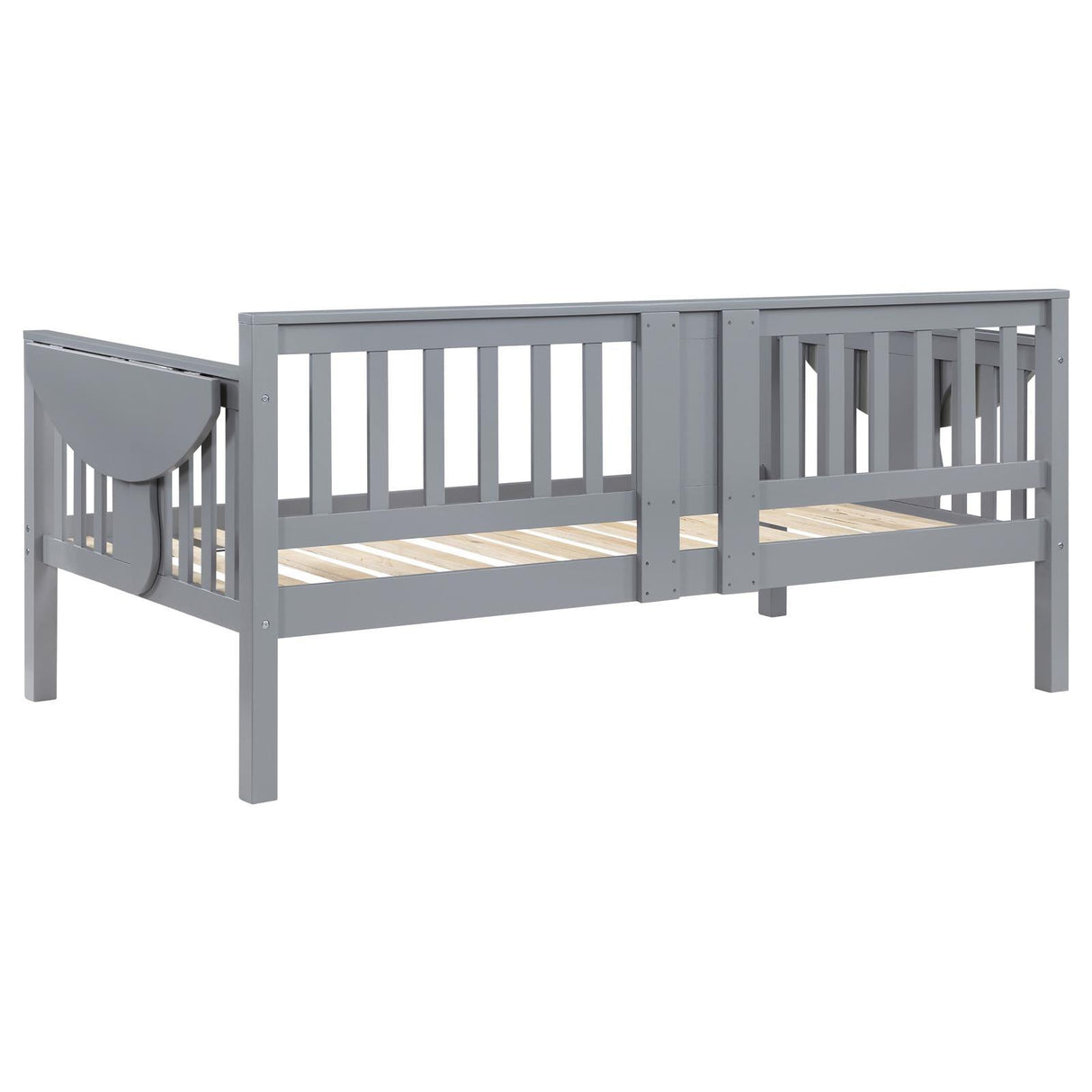 Bethany Wood Twin Daybed with Drop-down Tables Grey by Coaster at Eve Furniture