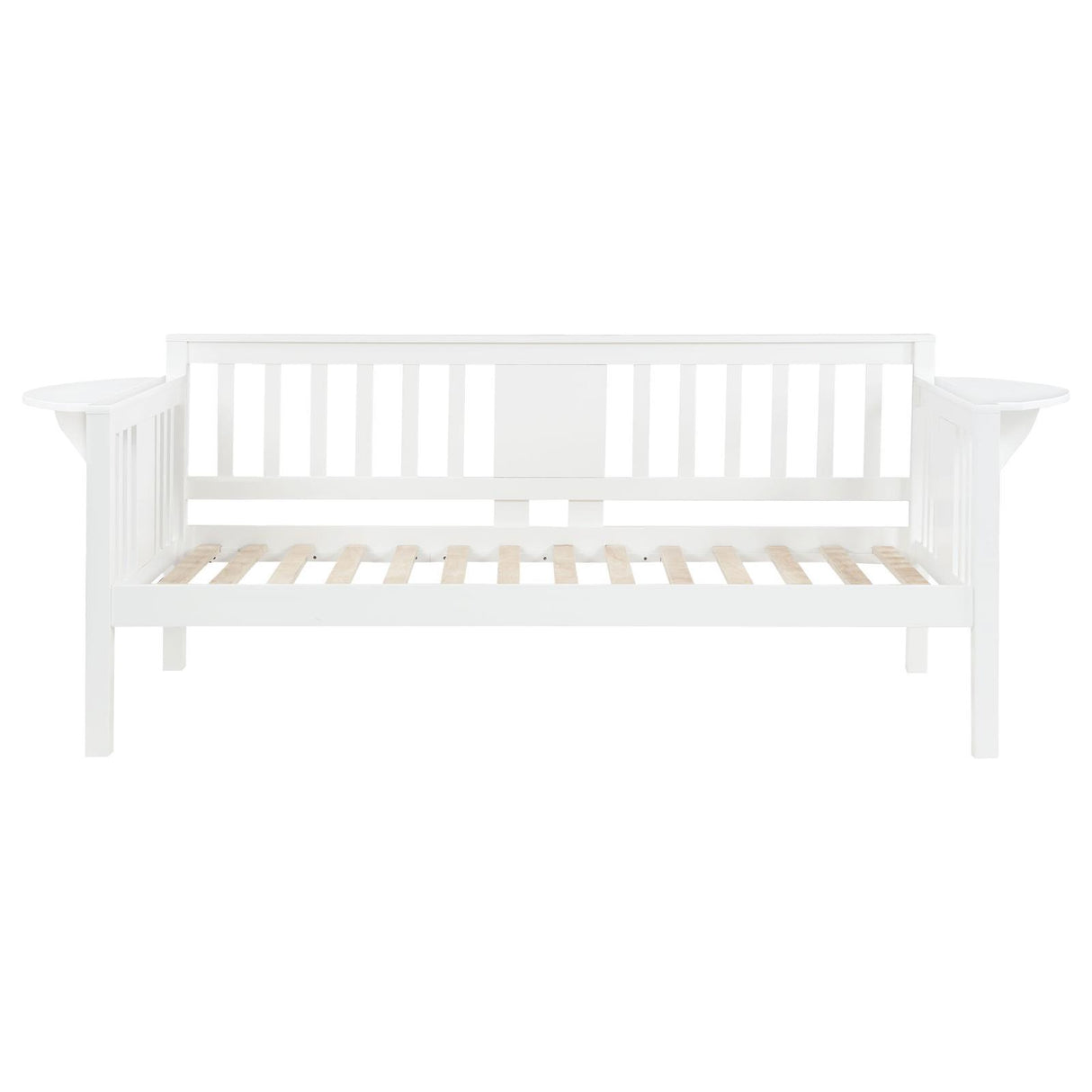 Bethany Wood Twin Daybed with Drop-down Tables White by Coaster at Eve Furniture