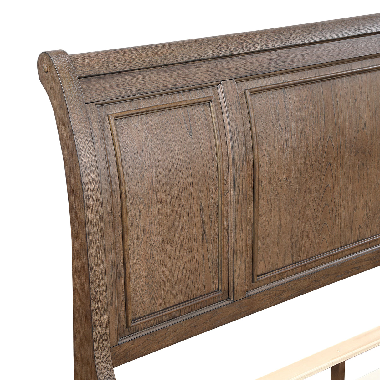 Bethel Antique Brown Eastern King Storage Platform Bed by Homelegance at Eve Furniture