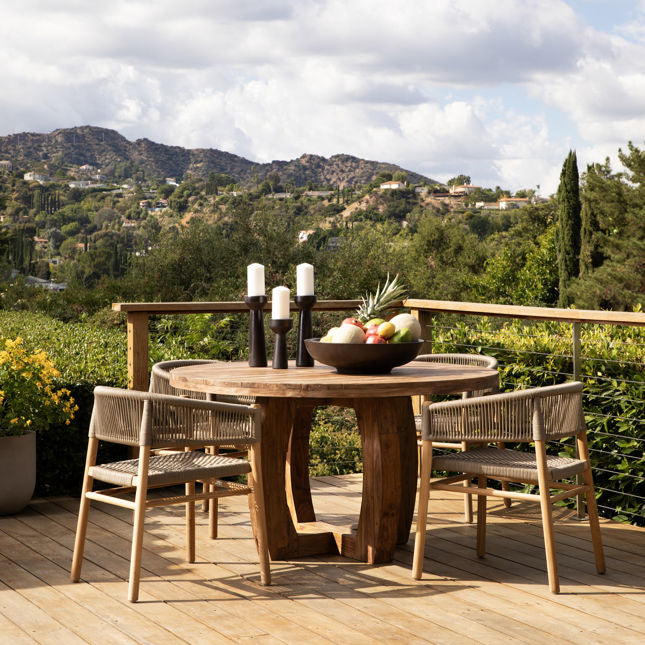 Bettina Outdoor Dining Chair by Dovetail at Eve Furniture