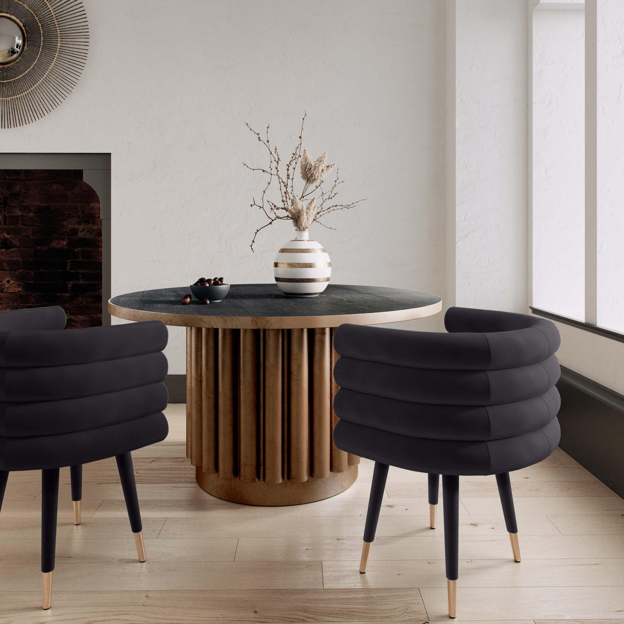 Betty Velvet Dining Chair by TOV Furniture at Eve Furniture