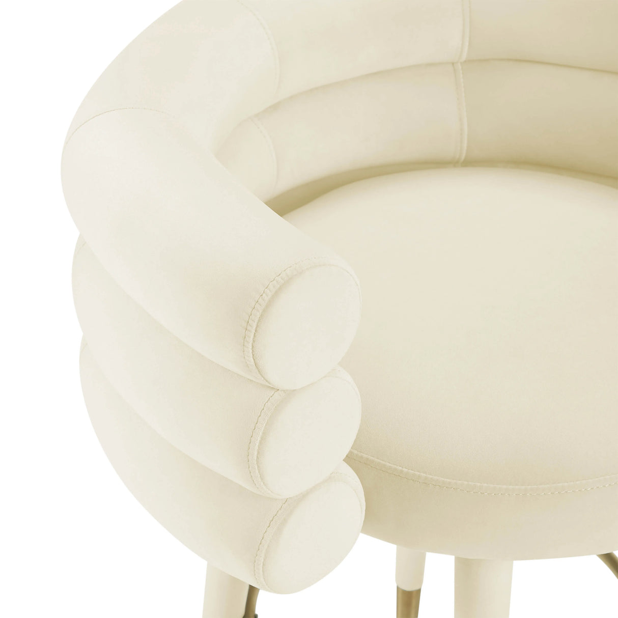 Betty Velvet Stool by TOV Furniture at Eve Furniture