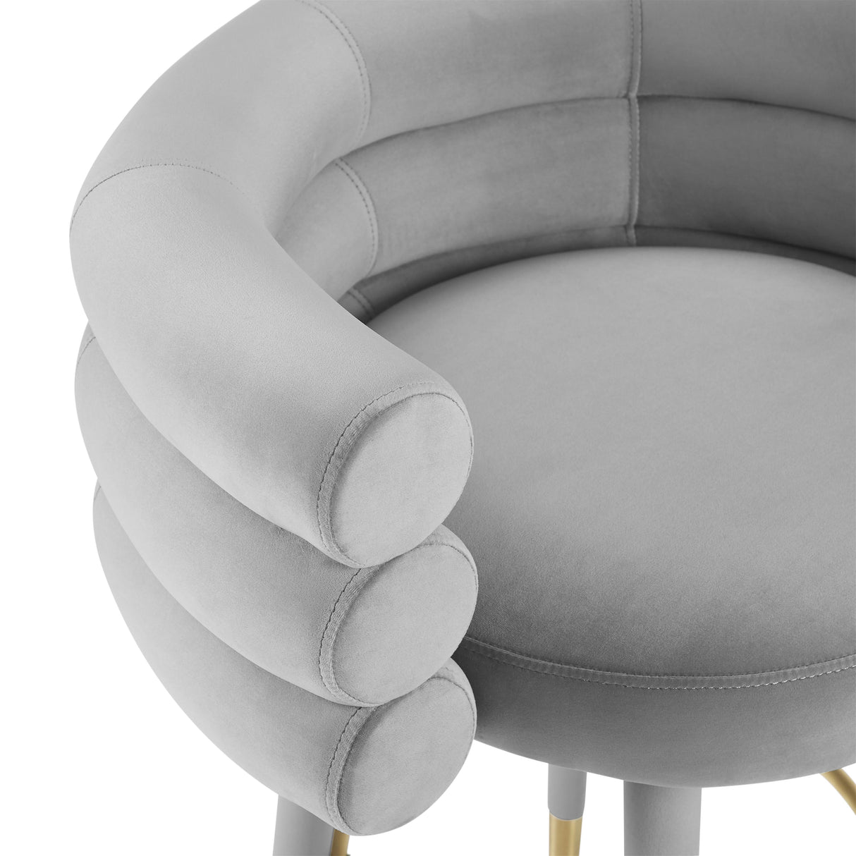 Betty Velvet Stool by TOV Furniture at Eve Furniture