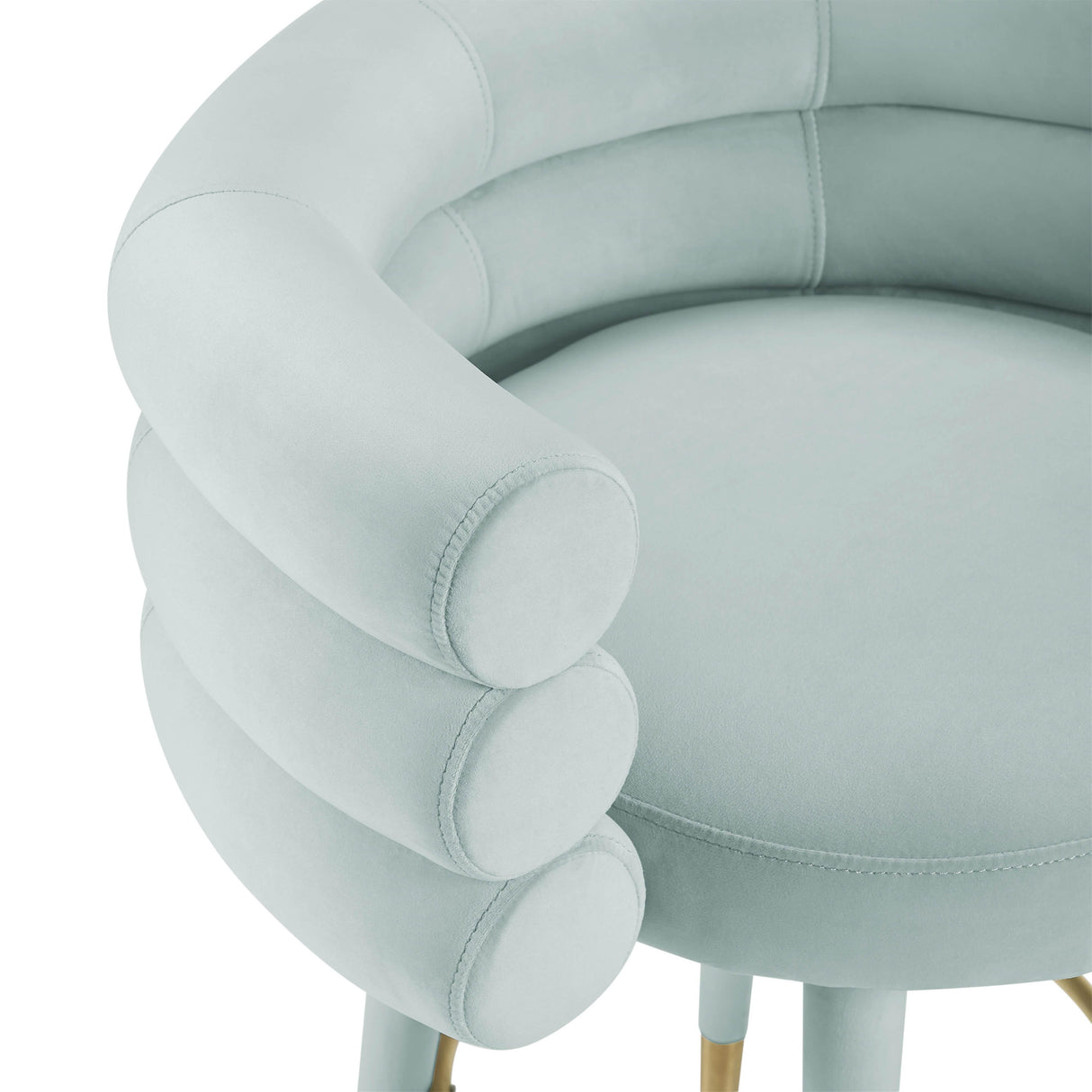 Betty Velvet Stool by TOV Furniture at Eve Furniture