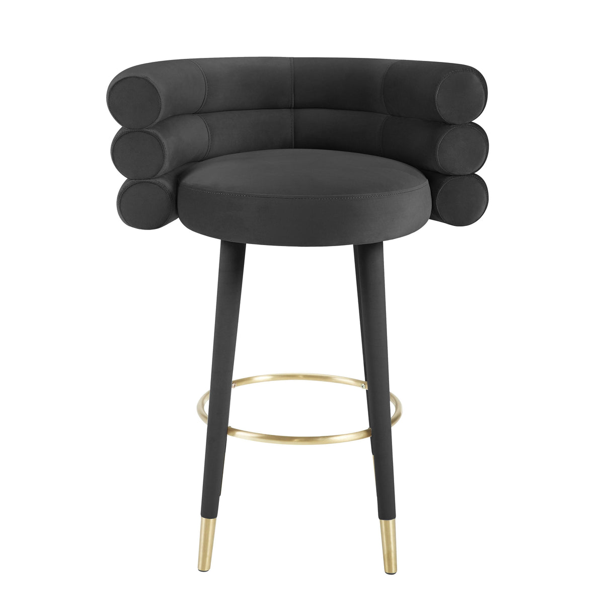 Betty Velvet Stool by TOV Furniture at Eve Furniture