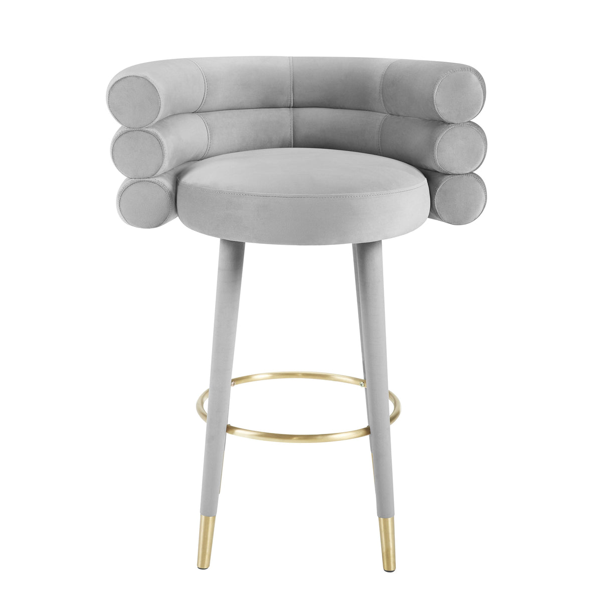 Betty Velvet Stool by TOV Furniture at Eve Furniture
