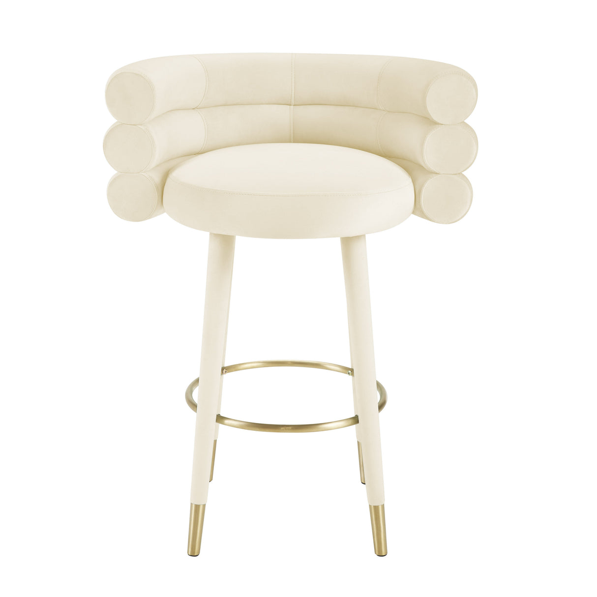 Betty Velvet Stool by TOV Furniture at Eve Furniture