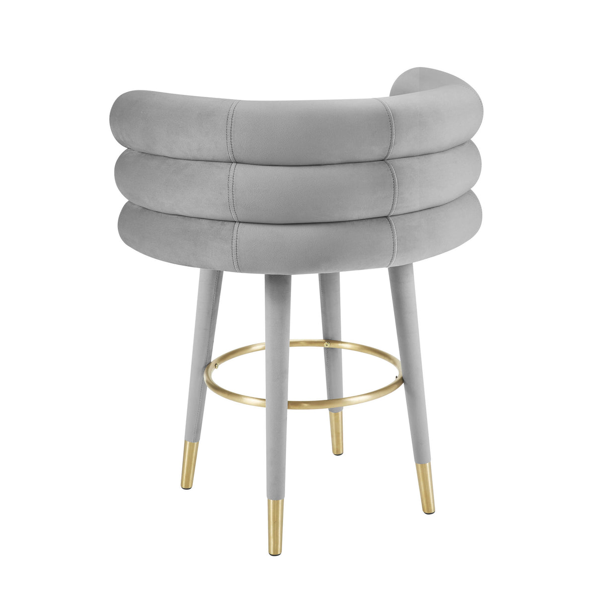 Betty Velvet Stool by TOV Furniture at Eve Furniture
