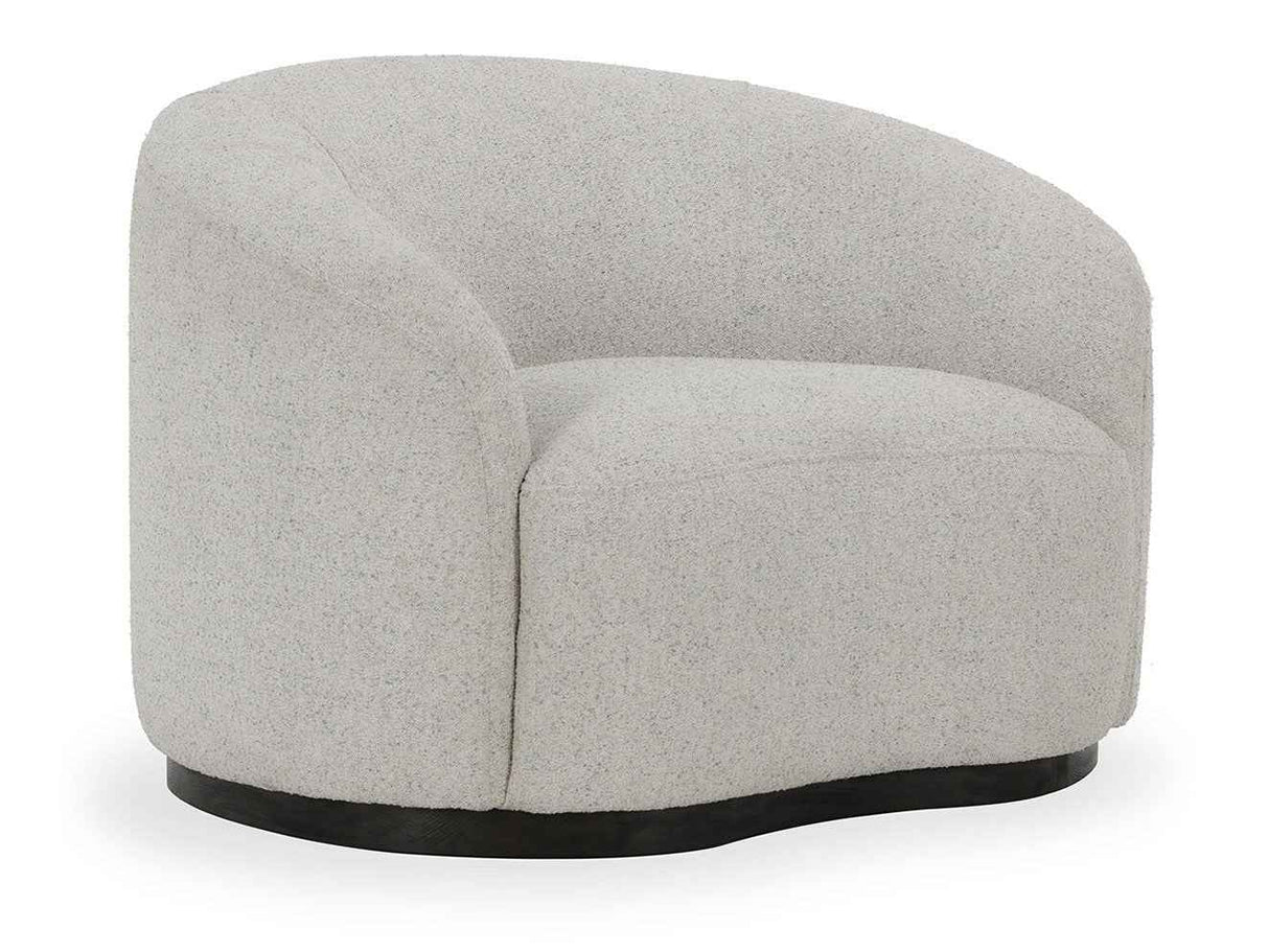 Beverly Ivory Swivel Accent Chair by Classic Home at Eve Furniture