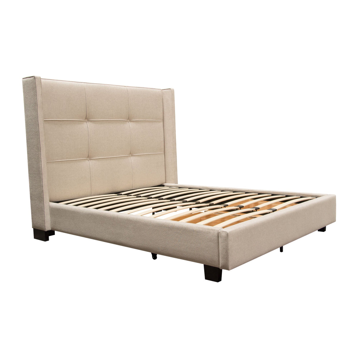Beverly Sand Queen Bed by Diamond Sofa at Eve Furniture
