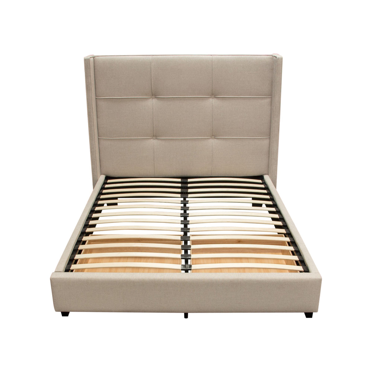 Beverly Sand Queen Bed by Diamond Sofa at Eve Furniture